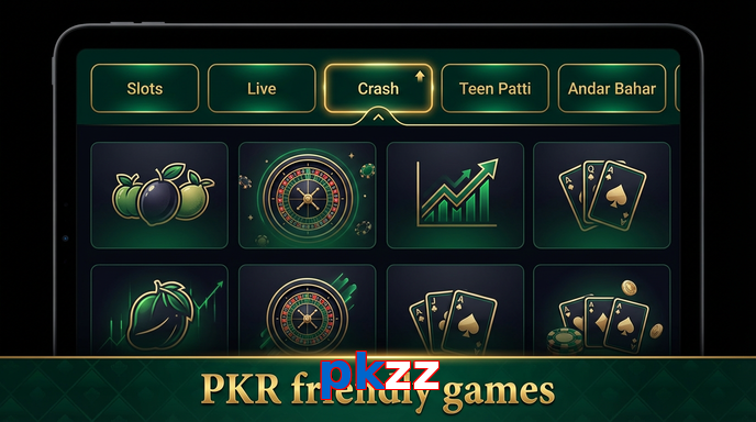 Game list for Pkzz games section